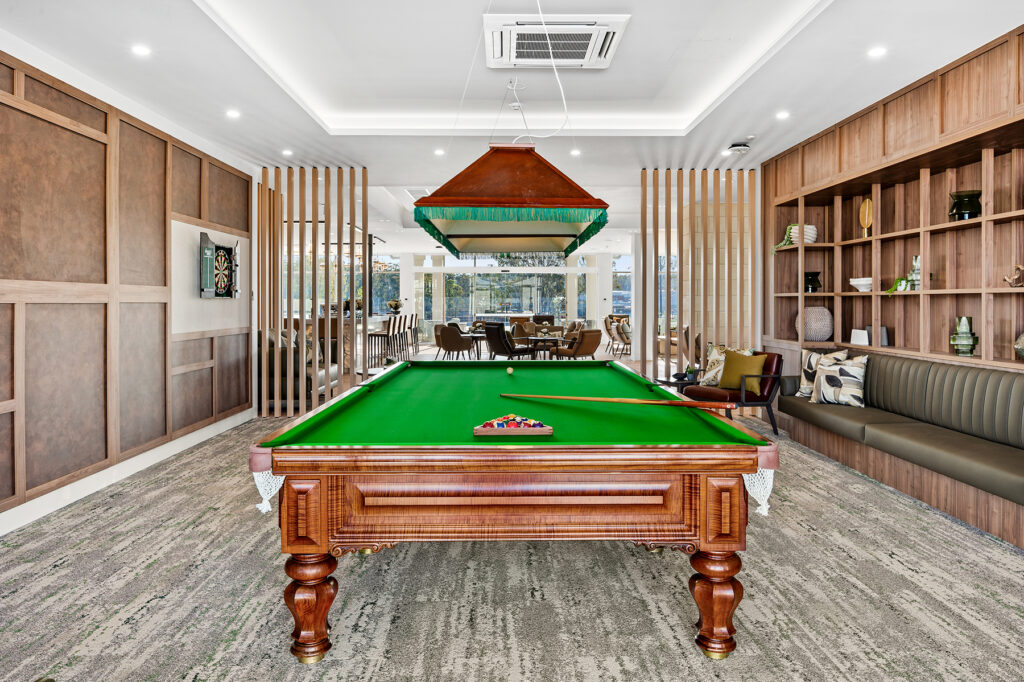 Billiards table